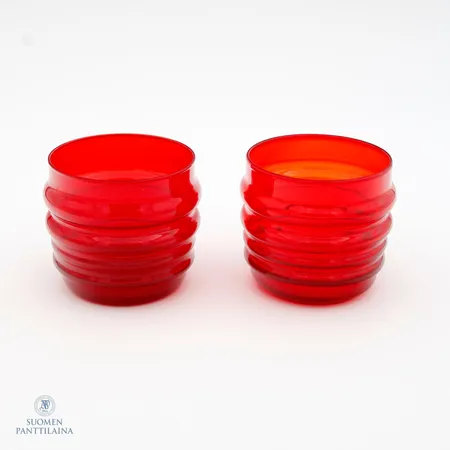 Sukat makkaralla -juomalasit, Marimekko, 2 dl,