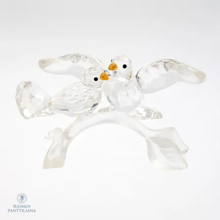 Kristallikoriste, Swarovski, korkeus 60mm, leveys 115mm,