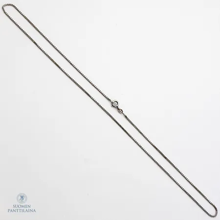 Venetsia-kaulaketju, pituus 51cm, leveys 1mm, 925,  Paino: 3,7 g