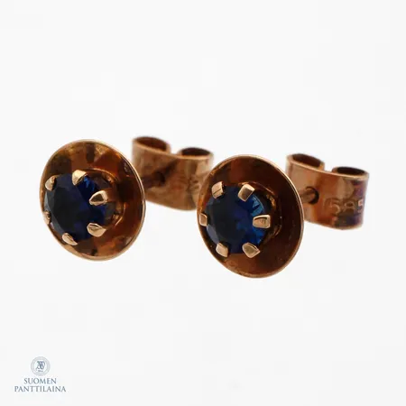 Kivikorvakorut, ¤ 8mm, 585br, Paino: 1,1 g