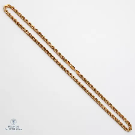Cordell-kaulaketju, pituus 50cm, leveys 4mm, 585, Paino: 10,2 g