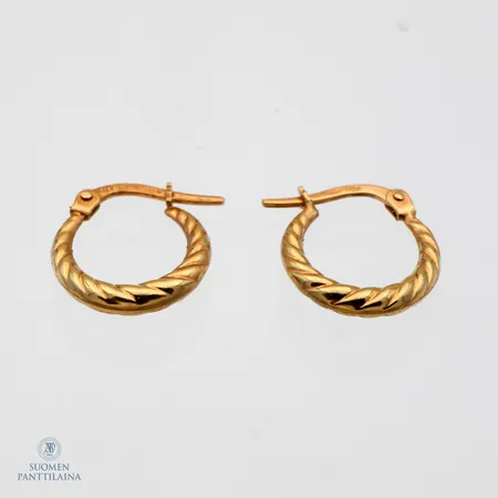 Korvarenkaat, ¤ 10mm, leveys 1-2mm, 585, Paino: 1 g