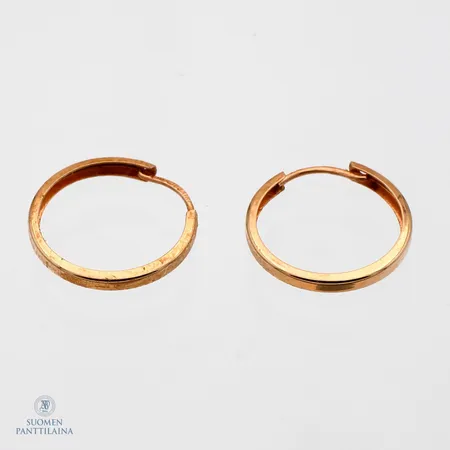 Korvarenkaat, ¤ 12mm, leveys 1,5mm, 585, Paino: 0,5 g