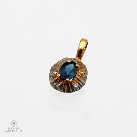 Timanttiriipus 3xn.0.005ct, korkeus 11mm, 750,  Paino: 0,5 g