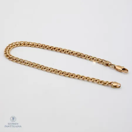 Ranneketju, pituus 190mm, leveys 4mm, 585,  Paino: 3,1 g