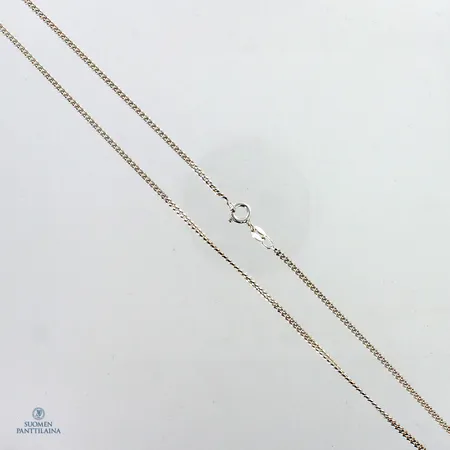 Panssarikaulaketju, pituus 38cm, 925,  Paino: 4,3 g