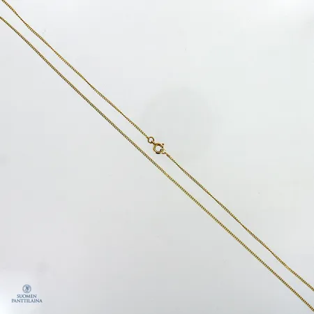 Panssarikaulaketju, pituus 46.5cm, lukko 333, 585br,  Paino: 2,4 g
