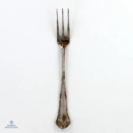 Leikkelehaarukka, Chippendale, pituus 116mm, 925,  Paino: 10,1 g