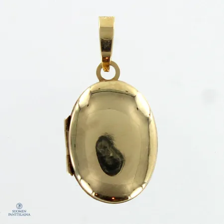 Medaljonki, korkeus 23mm, 585br,  Paino: 0,9 g