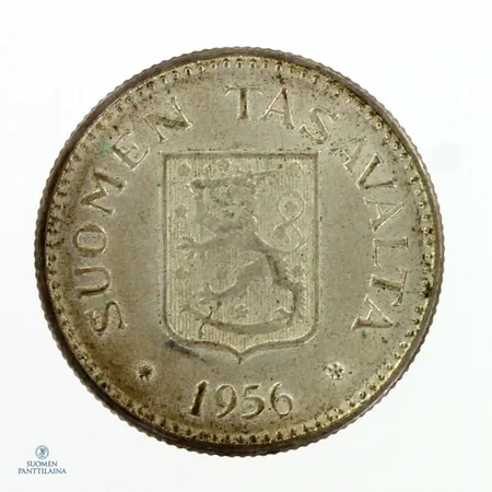Hopearaha, 200 markkaa, 1956, 500h,  Paino: 8,4 g