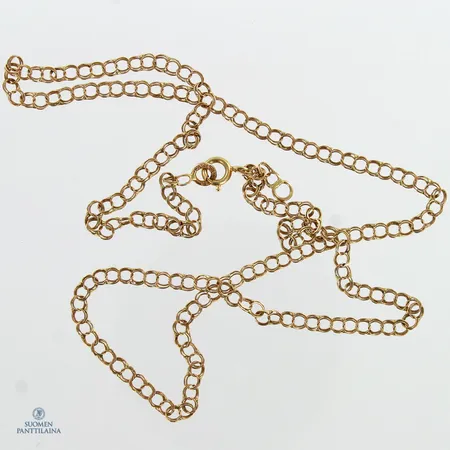 Viallinen Bismarch-kaulaketju, pituus 42cm, 585,  Paino: 2 g