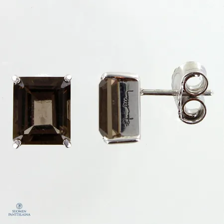Kivikorvakorut  Efva Attling, koko 8,4x10mm, 925br,  Paino: 4,3 g