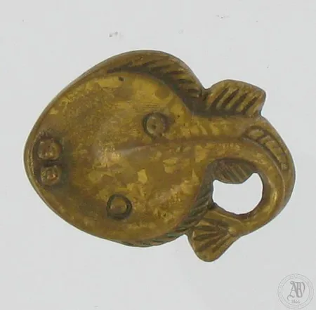 Rintaneula Kalevala Koru, leveys 40mm, pronssia