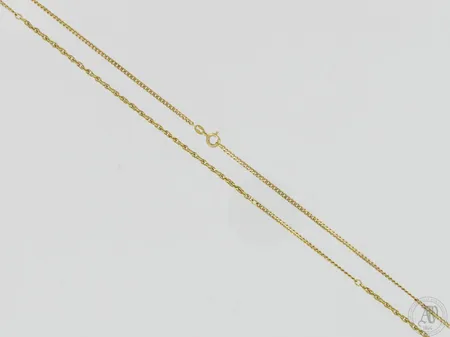 Panssarikaulaketju, pituus 80cm, leveys 2mm, 585,  Paino: 11,2 g