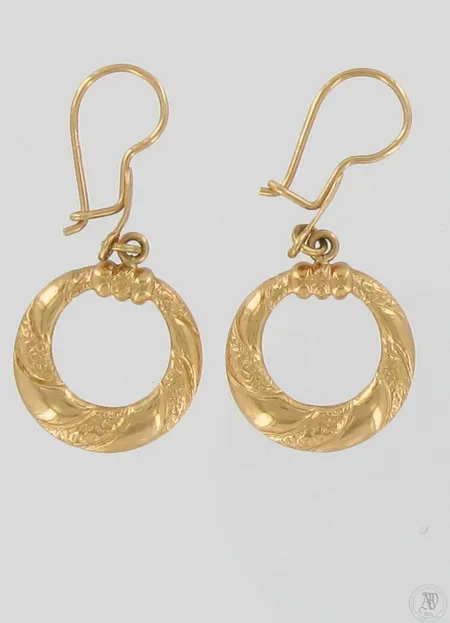 Korvakorut, korkeus 32mm, 585,  Paino: 1,1 g
