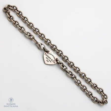 Kaulakoru, pituus 39cm, Tiffany & Co, 925,  Paino: 50,4 g