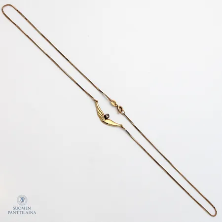 Kivikaulakoru, pituus 45,5cm, 585br,  Paino: 2,8 g