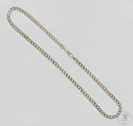 Panssarikaulaketju, pituus 55,5cm, leveys 6mm, 925, Paino: 39,8 g