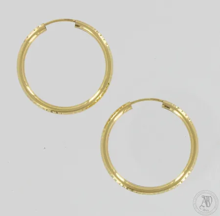 Korvarenkaat, Ø 29mm, leveys 2mm, 585,  Paino: 1,5 g