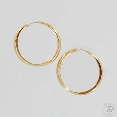 Korvarenkaat, Ø 27mm, leveys 3-6mm, 585,  Paino: 1,9 g