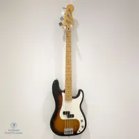 Sähköbasso, Fender Precision Bass, made in Mexico, sr. MX20148049, pehmeä kantolaukku Ei lähetetä