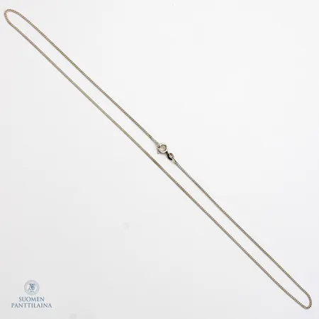 Panssarikaulaketju, pituus 50,5cm, leveys 1,3mm, 925,  Paino: 2,7 g