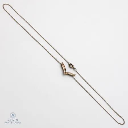 Kaulakoru, pituus 41,5cm, 830, Paino: 2 g