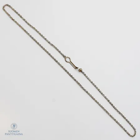 Kaulaketju, pituus 47mm, leveys 2mm, 813, Paino: 4,5 g