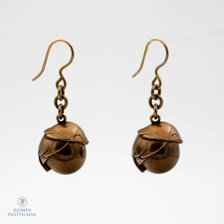 Kivikorvakorut, Kalevala Koru, Tintti, korkeus 40mm, pronssia