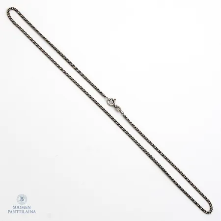 Panssarikaulaketju, pituus 43cm, 925,  Paino: 5,2 g