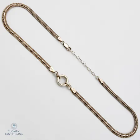 Kaulakoru, pituus 44-49cm, 925,  Paino: 17,7 g