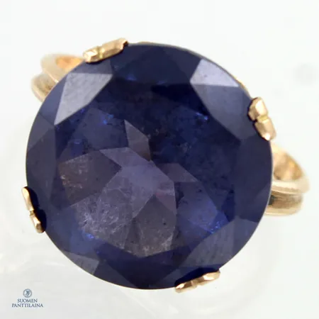 Kivisormus, koko 17½, 585br,  Paino: 4,9 g