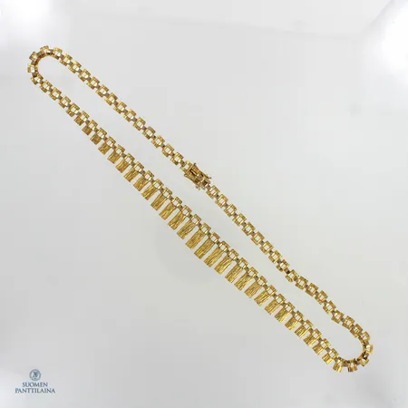 Kaulakoru, pituus 45.5cm , 585,  Paino: 13,8 g