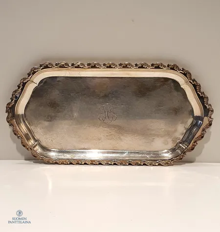 Tarjotim, kaiverrettu, mitat 140x280mm, 813,  Paino: 230,4 g