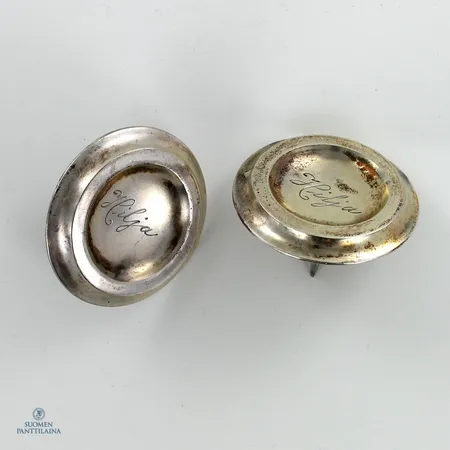 Juustonapit, kaiverrettu, Ø 32mm, 813,  Paino: 11,1 g