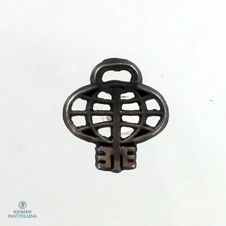 Pinssi, SYP, Ø 10mm, 925br,  Paino: 1,1 g