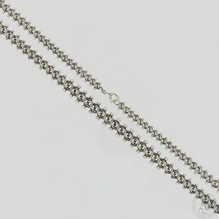 Bismarck-kaulaketju, pituus 46cm, leveys 7-10mm, 835,  Paino: 24,4 g
