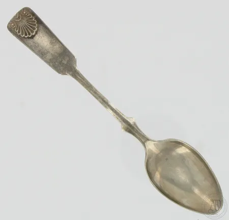 Kahvilusikka, pituus 115mm, kaiverrettu, 813,  Paino: 8 g