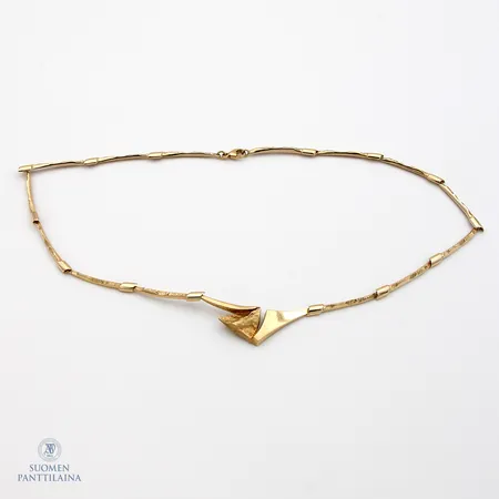 Kaulakoru, pituus 40cm, 585,   Paino: 12 g