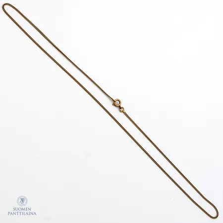 Panssarikaulaketju, pituus 43cm, 585,  Paino: 3 g