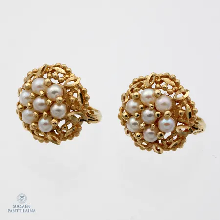 Kivikorvakorut, korkeus 16mm, 585br,  Paino: 5,2 g