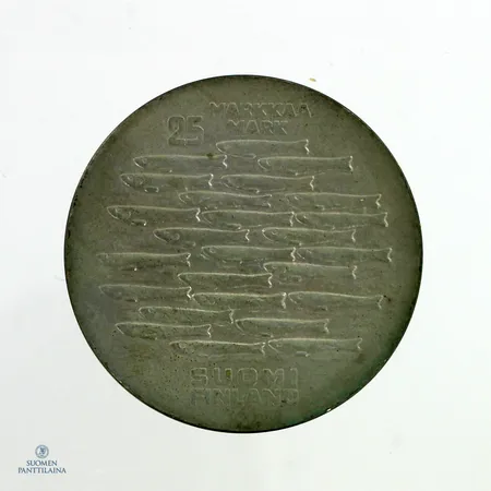 Juhlaraha, Turku 1229-1979, nimellisarvo 25mk, 500,   Paino: 26,3 g