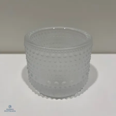 Tuikkulyhty Iittala, Kastehelmi, korkeus 64mm, matta kirkas