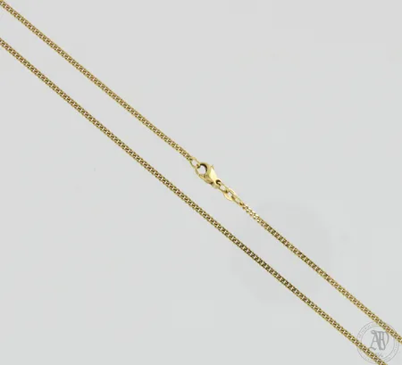 Panssarikaulaketju, pituus 42,5cm, leveys 1,5mm, 585,  Paino: 4,3 g