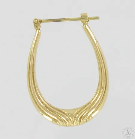 Pariton korvakoru, korkeus 27mm, 585,  Paino: 1,1 g