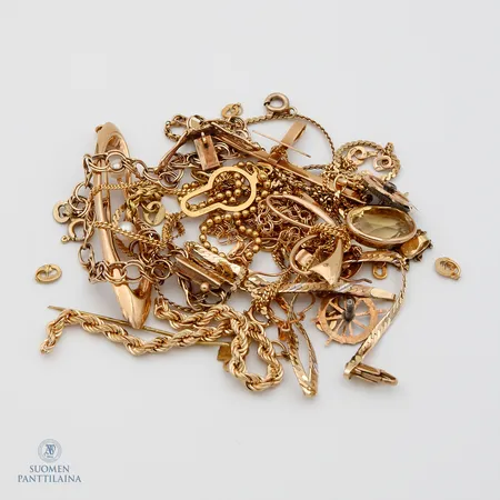 Viallisia koruja, 585br,  Paino: 31,3 g