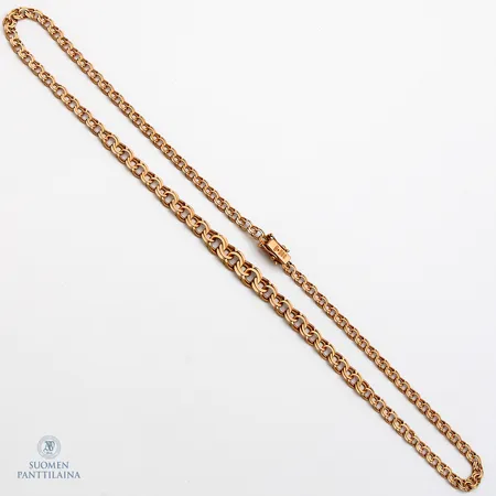 Bismarck-kaulaketju, pituus 47,5cm, 585,  Paino: 16,2 g