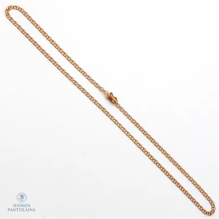Bismarck-kaulaketju, pituus 42cm, leveys 2,7mm, 585,  Paino: 4 g