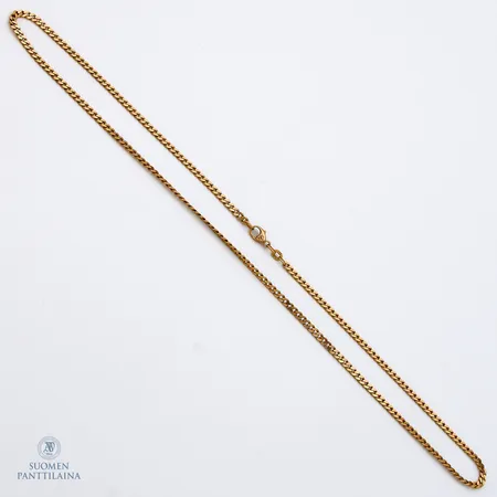 Panssarikaulaketju, pituus 48cm, leveys 2,5mm, 585, Paino: 8,9 g