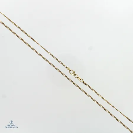 Pnasarikaulaketju, pituus 53cm, 585,  Paino: 4,4 g